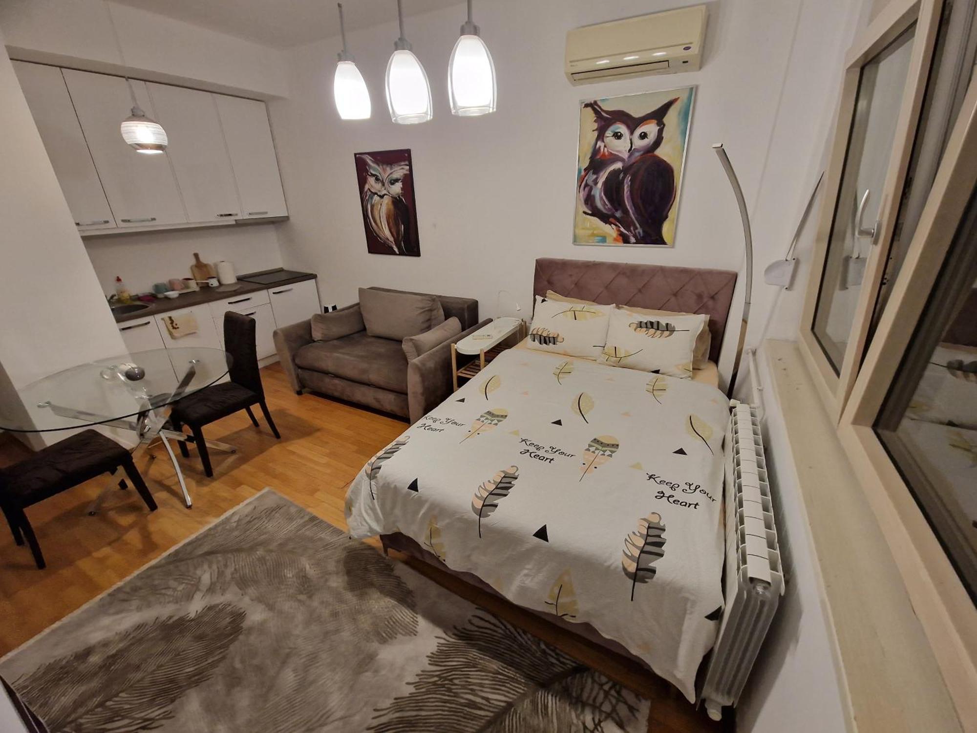 Owl Apartment Belgrado Exterior foto